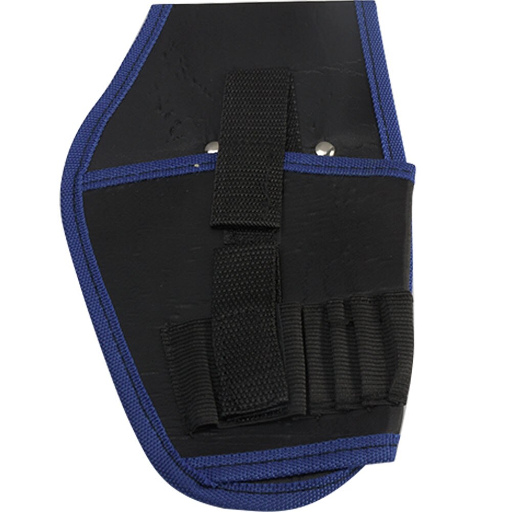 Drill waist tool belt bag Cordless Drill Holder Drill Cordless Screwdriver Waist Power Tool Bag Drill Waist Tool Belt Bag: Blue