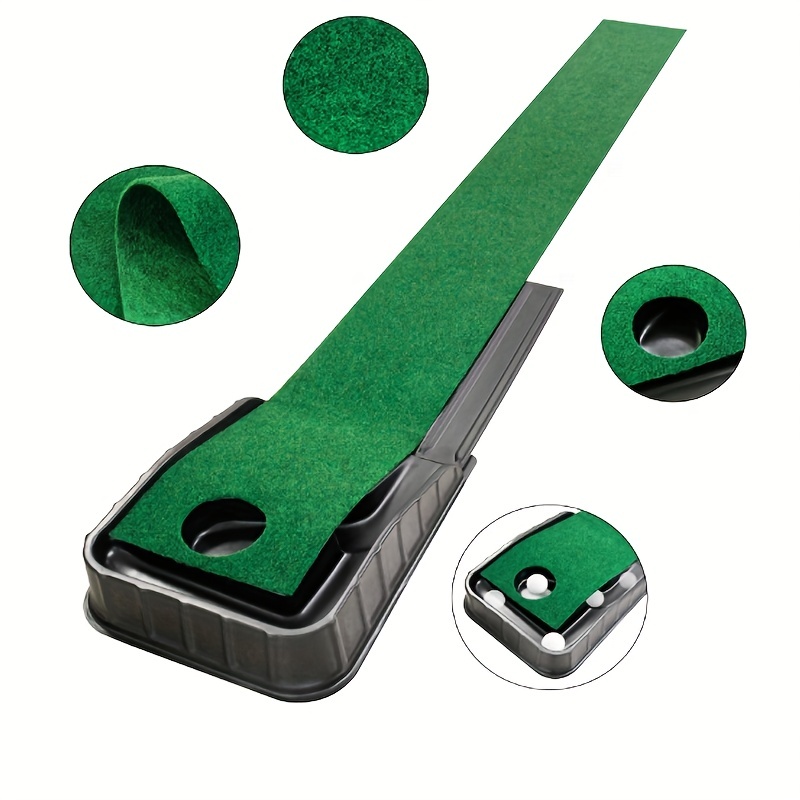Golf-Putten-Decke, Puttermatte, draussen-drinnen-Übungsmatte, Putter-Übungsgerät, Golf-Putten, grün