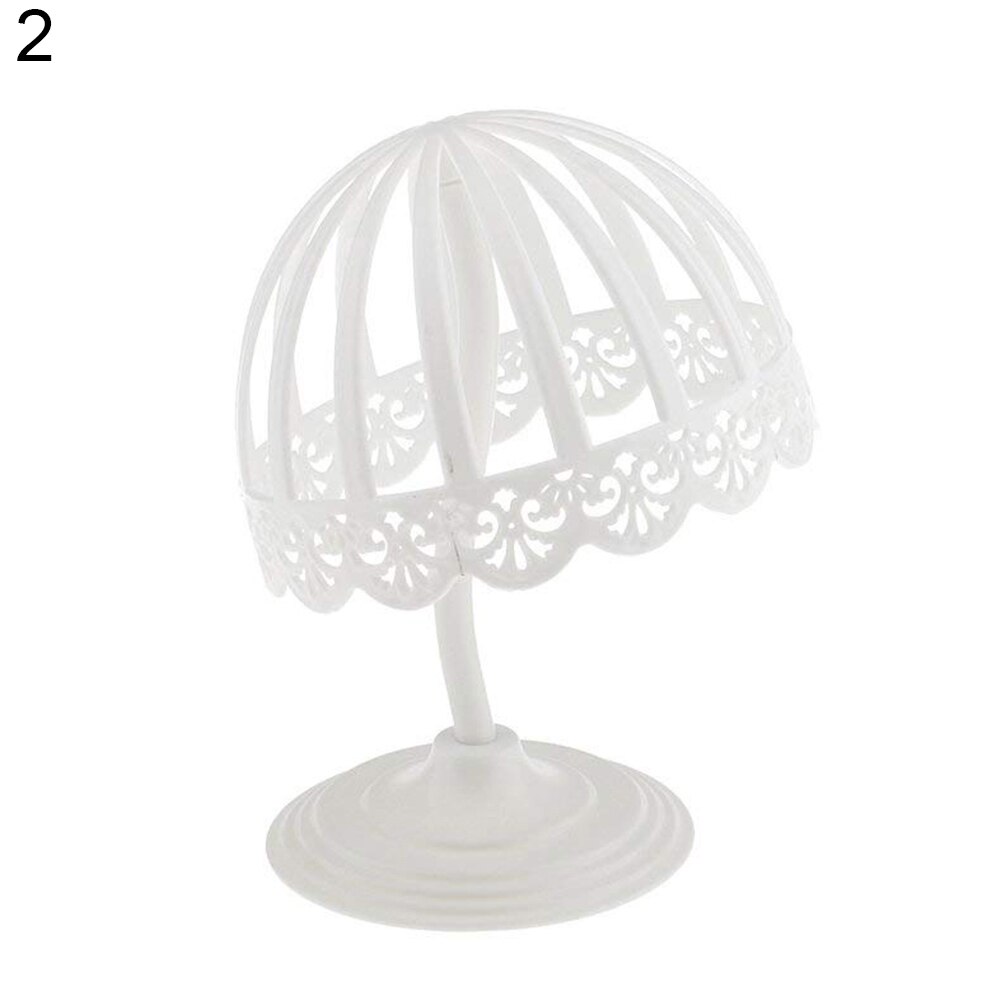Soporte de exhibición desmontable para casco, estante de almacenamiento para tupé, soporte desmontable para sombrero, de cúpula de Color sólido: 2