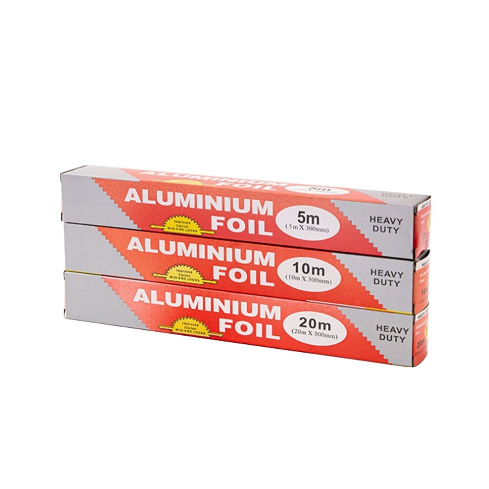 Aluminum Foil Baked Catering Barbecue Wrapping Paper Waterproof Oil Proof Heat Resistance Anti-Sticky Disposable Kitchen Tool