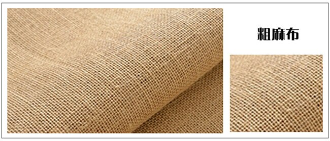 Goede 1 meter X 160 cm Jute Tafelloper Jute Stof Voor Jute Stoel Sjerpen Jute Lint Hessische DIY supply: 2