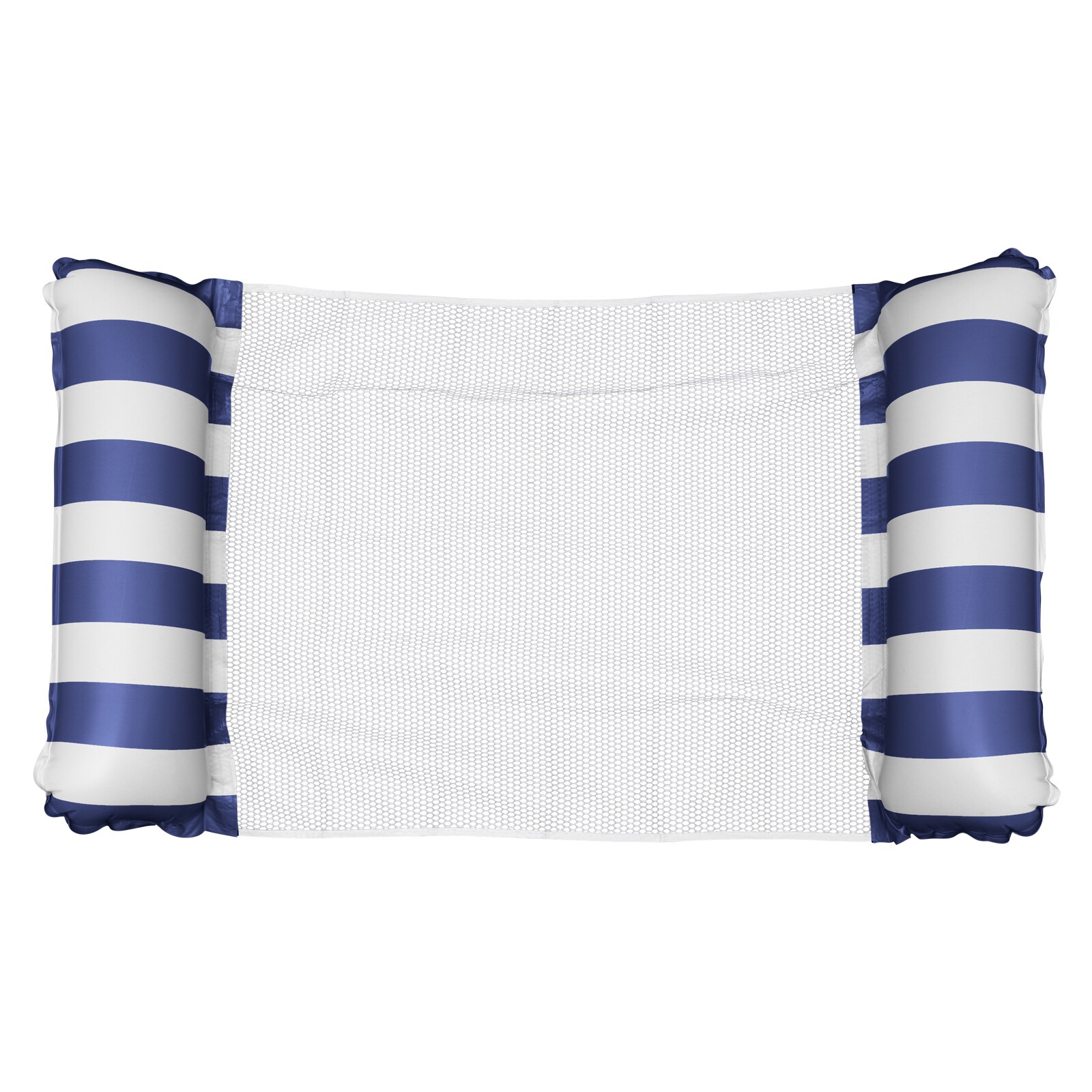 Duurzaam Opblaasbare Water Hangmat Pool Float Lounger Zwembad Float Stoel: Dark Blue