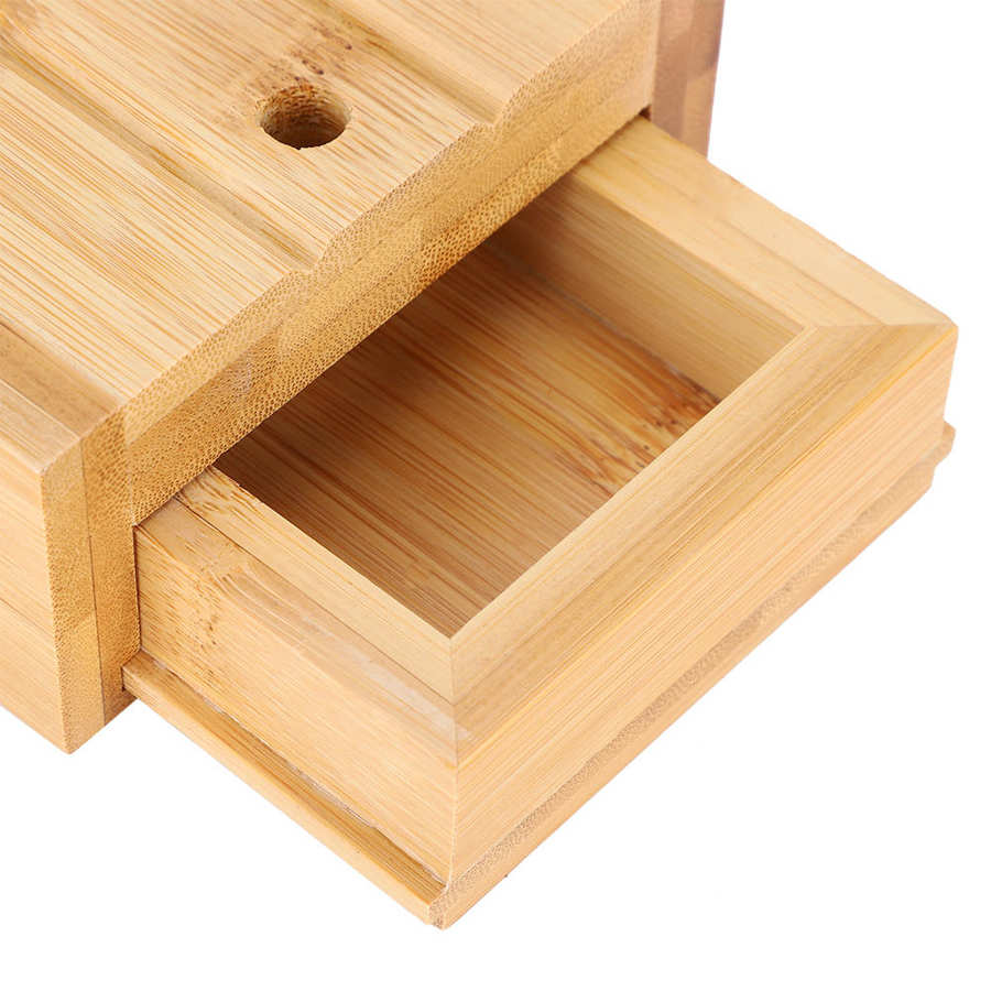 Adjustable Soap Cutter Bamboo Soap Cutter Planer Tools Hand Made Soap Making Supplies Soap Cutting Tool with Drawer