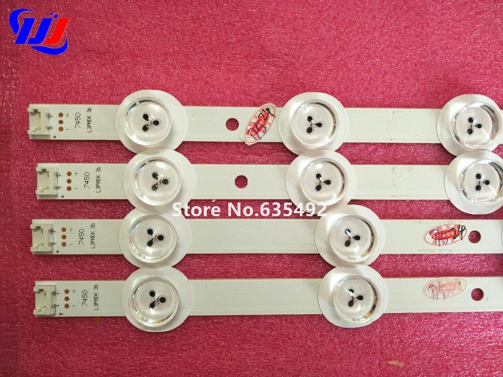 Led backlight scherm Voor LG 60 inch 60LA6200-CA P0LA2.0 Rev 1.0 1 stks = 8led