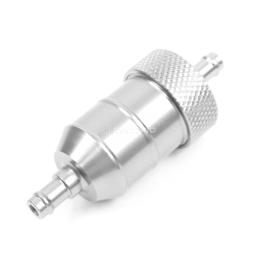 Filtro de combustible Universal para motocicleta, 8mm, motor en línea, carburador CNC, filtro de Gas y combustible, filtros de aceite para Motor, accesorios todoterreno ATV: Amarillo limón