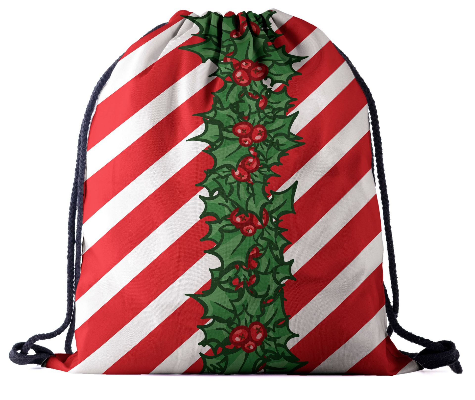 Vanntett ryggsekk med snøring i julestil sportsvesker for kvinner menn utendørs trening treningsstudio surfebag oppbevaring: 1