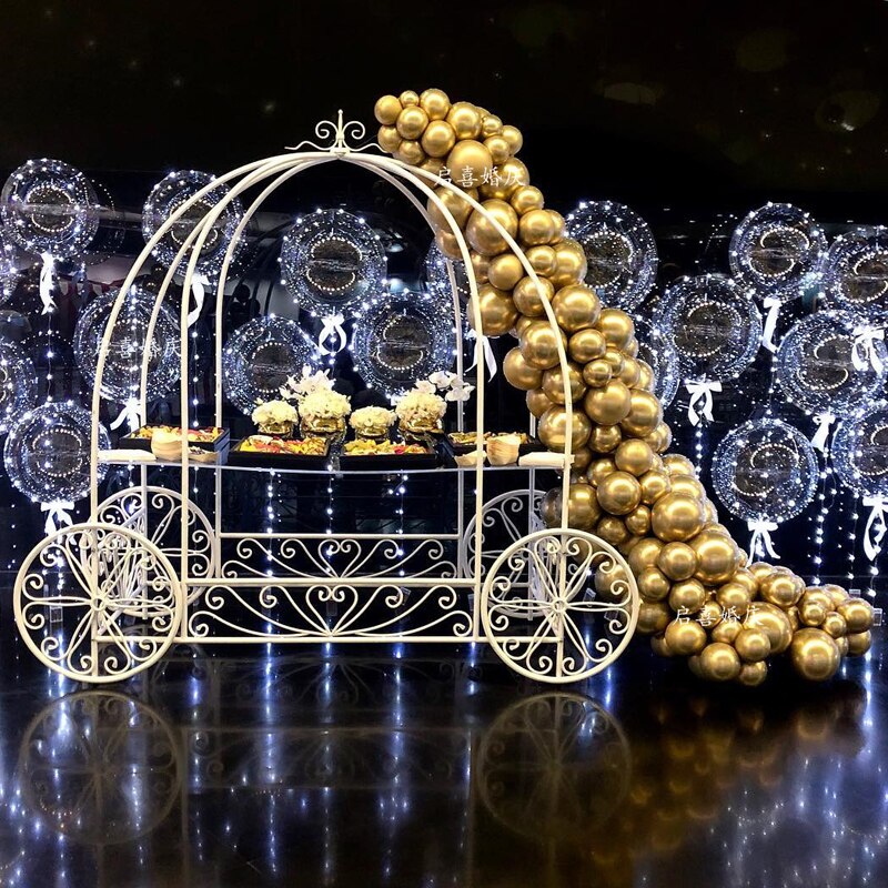 Globo de Metal dorado de 5/10/12/18 pulgadas, arco cromado de perlas, suministros de compromiso para boda, Globos de decoración para DE NACIMIENTO feliz