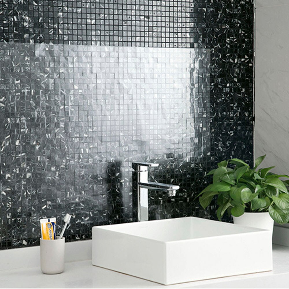 Vanntett oljetett veggklistremerke tapet kjøkkenskap backsplash veggbeskytter gjennomsiktig selvklebende klistremerke 70*45cm