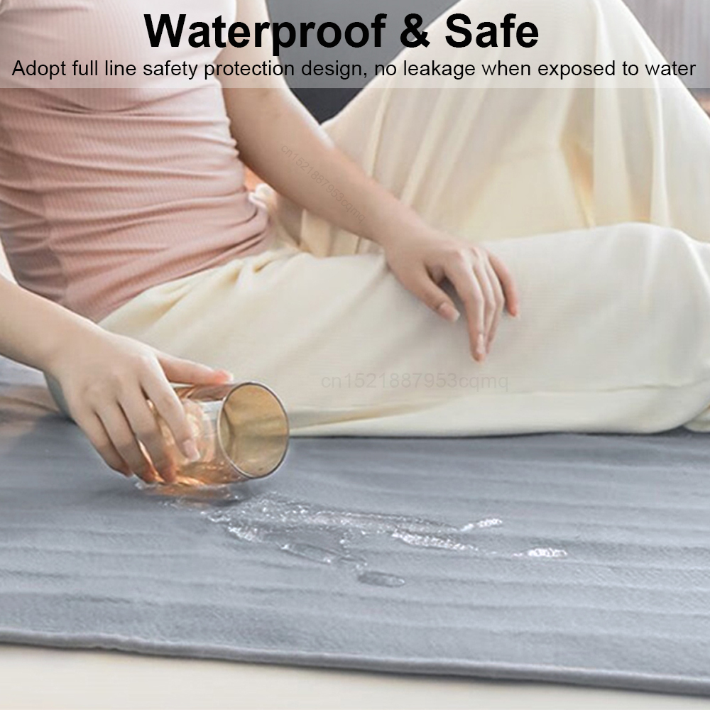 Elektrische deken 220V elektrische verwarmingsdeken Dikkere automatische thermostaat Lichaamswarmer Thermische matras voor kamerdeken verwarmd