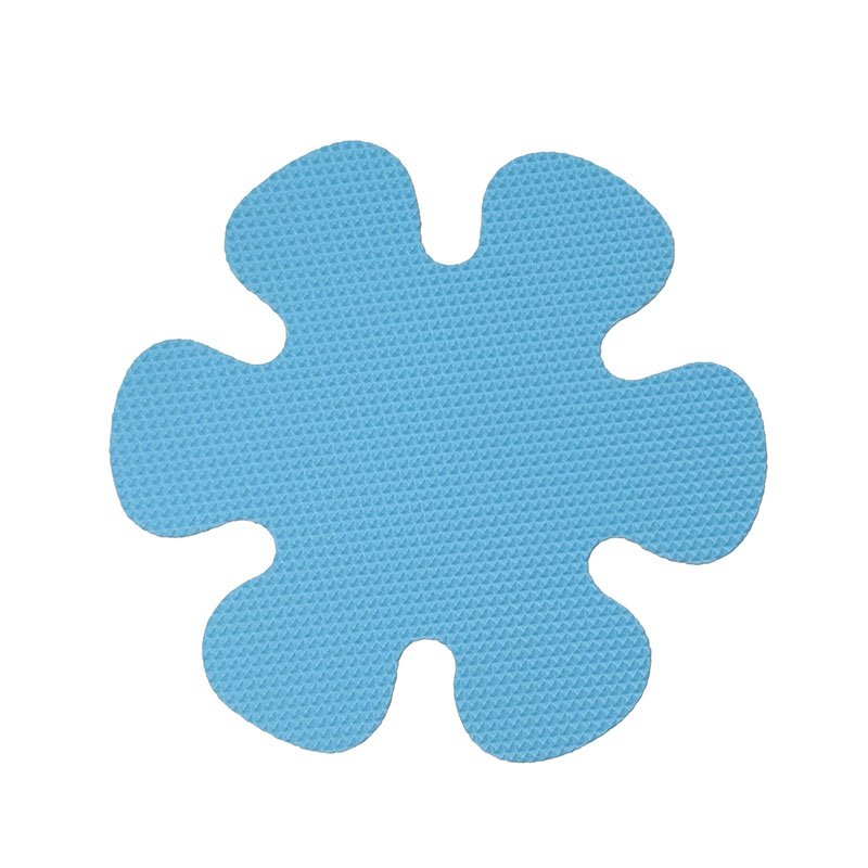 20pcs Anti Slip Bathtub Stickers Bathroom Flower Self-Adhesive Non Slip Bathtub Decals Stickers Bath Shower Anti-Slip Stickers: Blue