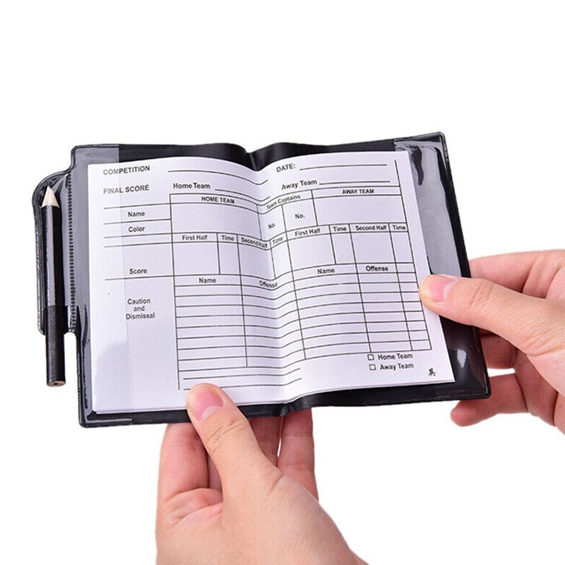 Soccer Referee Red Yellow Card Record Football Match Warning Card for Sports SAL99