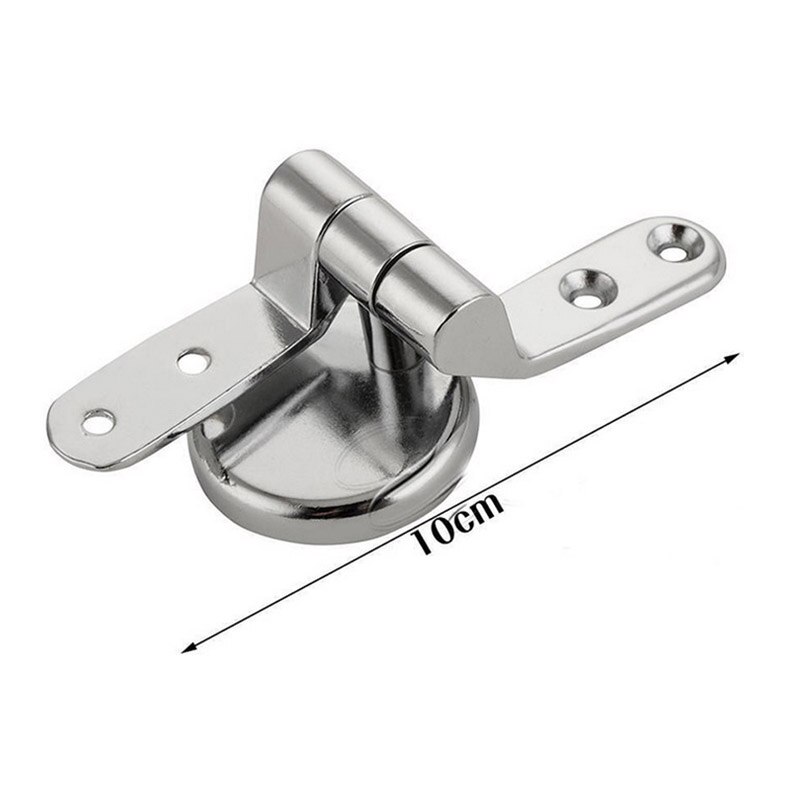 Bisagra para tapa de inodoro de aleación de Zinc, bisagras para asiento de inodoro de aleación de Zinc, bisagra para tapa de inodoro con tornillo, accesorios de Hardware