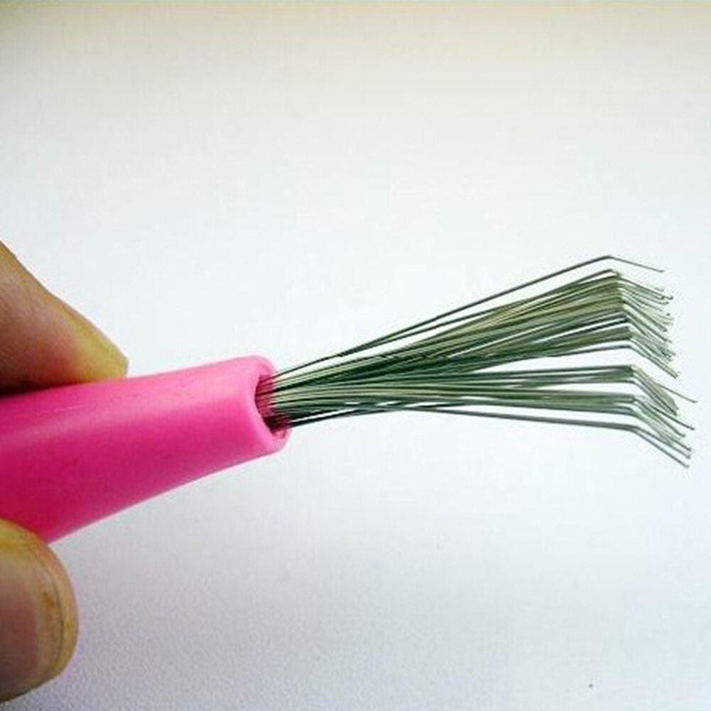 1pz Cura Dei Capelli & messa in piega Nuovo Dei Capelli del Pettine della Spazzola più pulito inserito Strumento di Pulizia di Plastica Maniglia Rimovibile mini