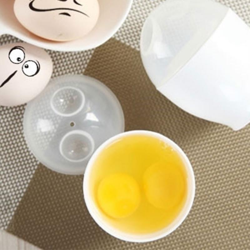 Household Microwave Egg Cooker Maker Mini Portable Quick Egg Cooking Cup Tool Multifunction Breakfast Steamed Kitchen Tools