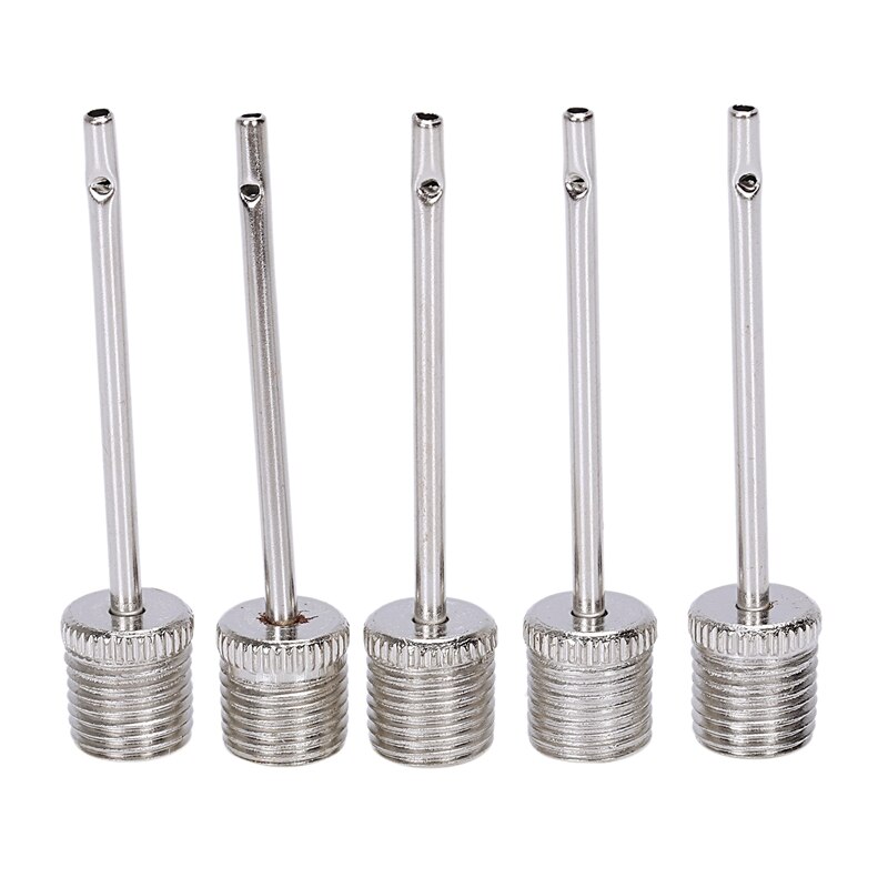 5X Sport Football Basketball Soccer Ball Inflating Pump Needle Adaptor - pack of 5
