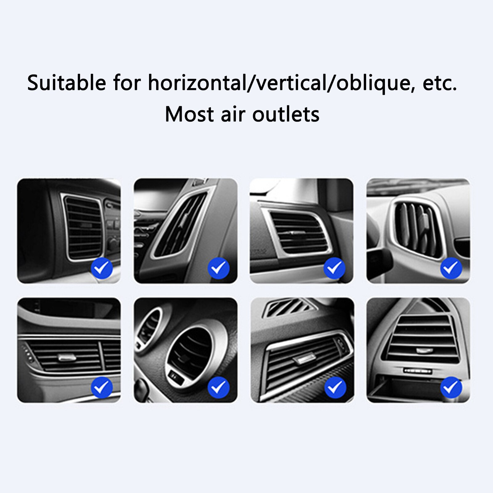 Universal Air Vent Car Mount Charger Holder Charger