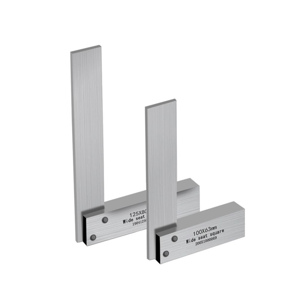 90 Degree Right Angle Engineer Set Precision Ground Steel Hardened Angle Ruler Carbon Steel Machinist Square