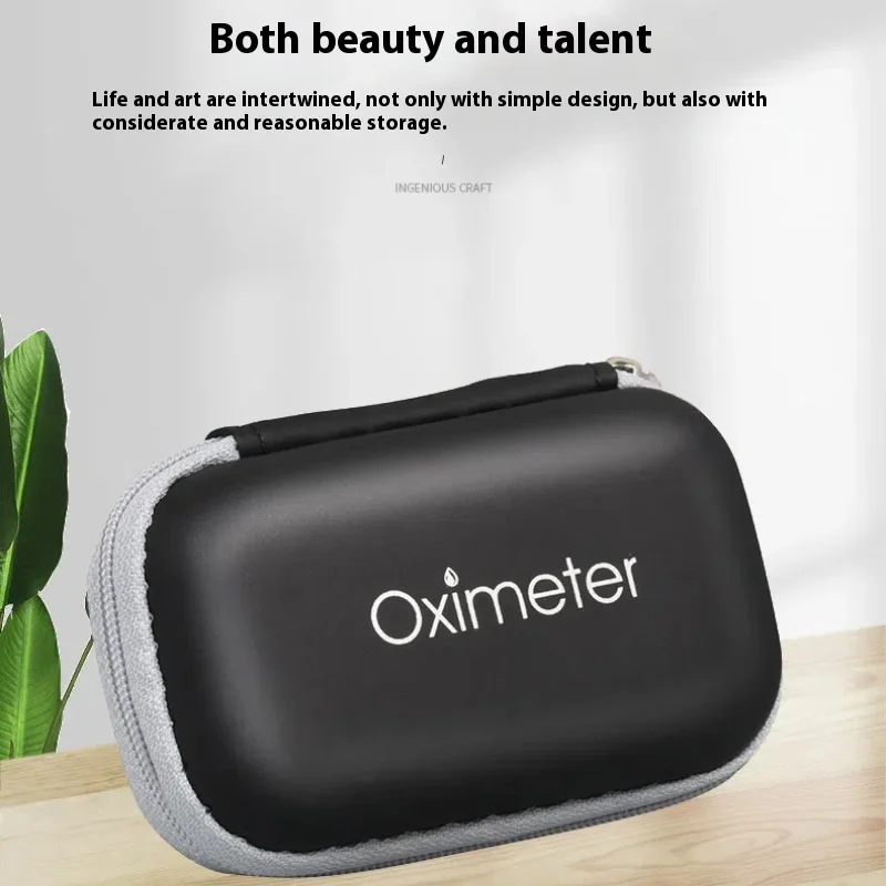 Justlang oppbevaringsboks for oksymeter rimelig utforming av verktøyveske pose poser for å pakke produkter reisenødvendighetssett beskyttelsesveske