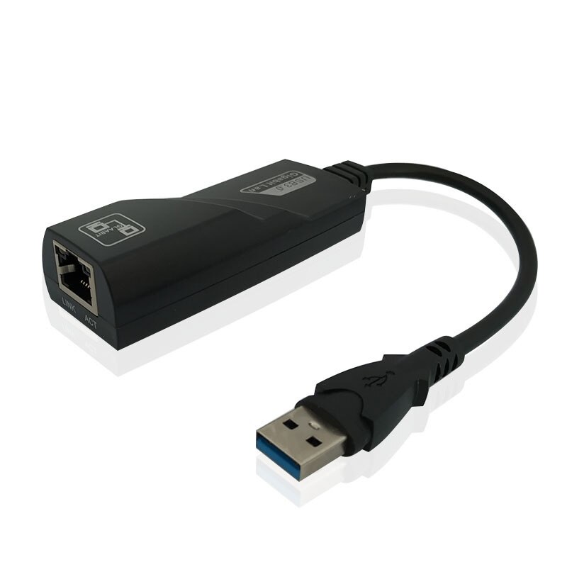 USB3.0/2.0 Gigabit Wired Adapter Usb to RJ45 Port Network LAN Computer Laptop 100/1000M External Network Converter