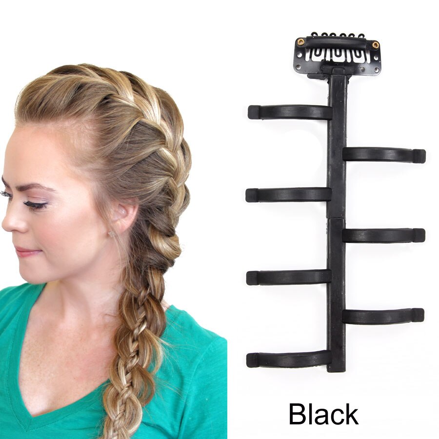 Alileader Hair Tools Styling Diy Magic Bun Maker Hair Braid Accessories Styles Sponge Donut Bun Maker Hairstyle S/M/L: Black