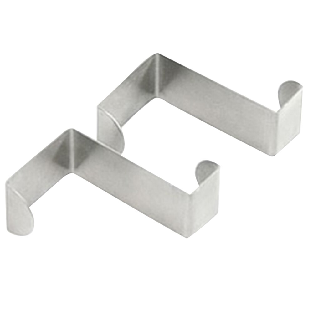 2 Pcs/Set Stainless Steel Door Hooks Over Cabinet Drawer Room Door Hook Kitchen Bathroom Hanger Hook Coat Clothes Hook