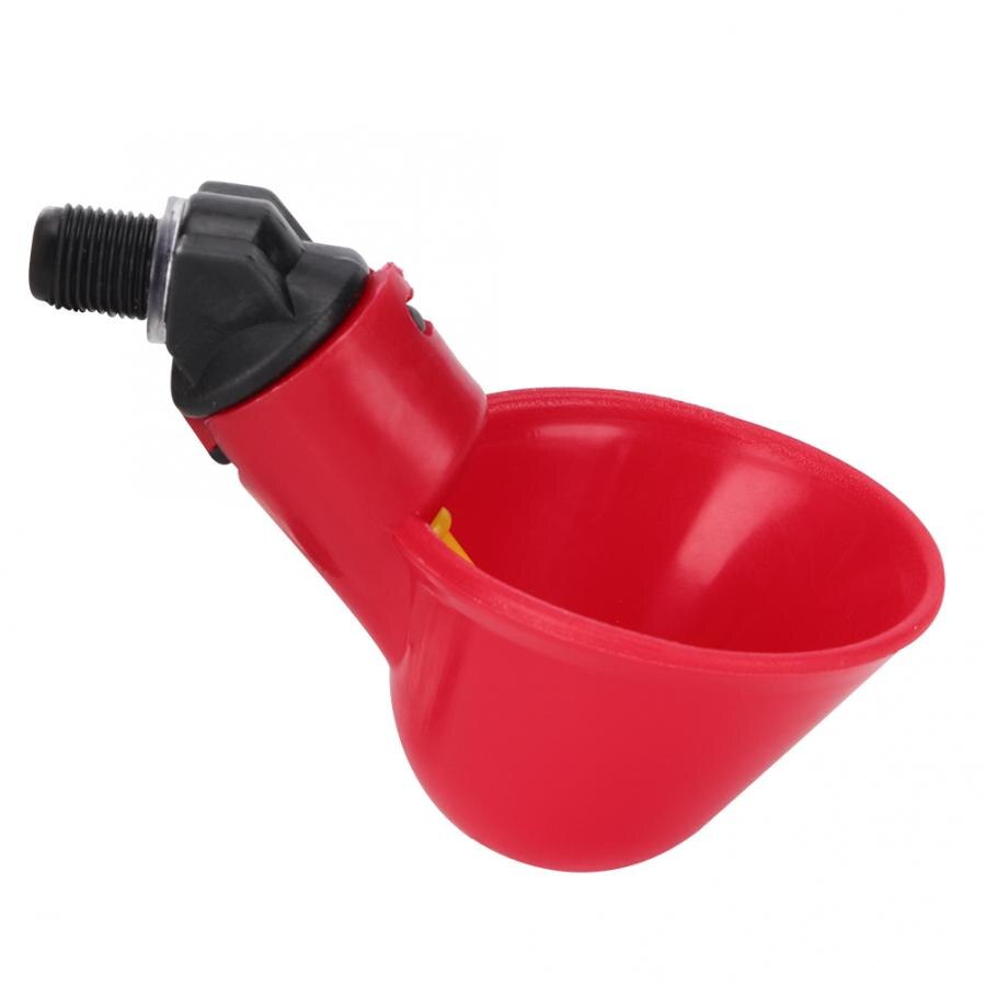 10 stuks automatische drinkbak voor kippen, waterbak, drinkwatergereedschap, kooi, accessoires voor drinkbakken voor kippen