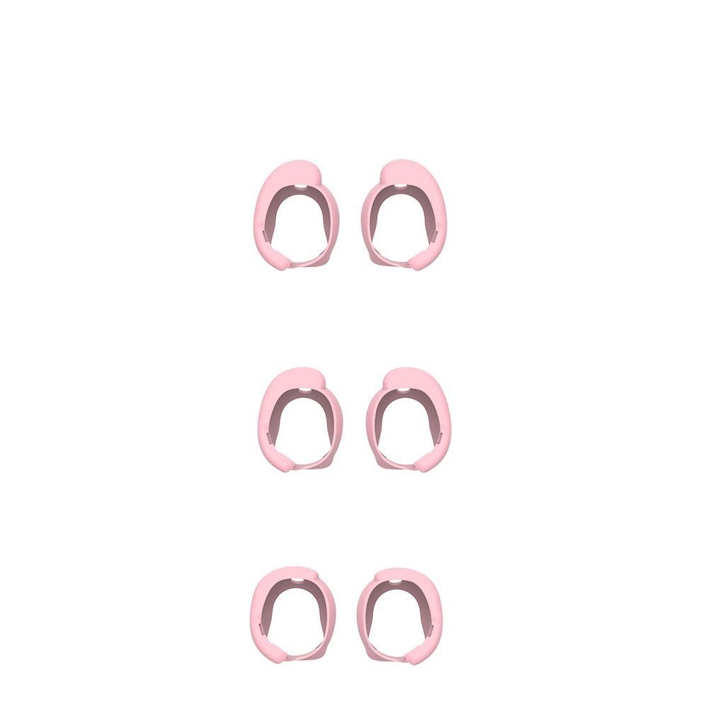 3 par silikon øreproppedeksel erstatning støvtette ørehetter øreproppdeksel til bose quietcomfort earbuds ii / ultra ørepropper: Khaki