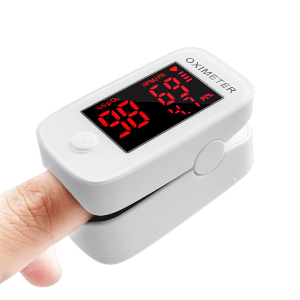 In Voorraad Oled Multifunctionele Vingertop Oximeter Monitor Bloedzuurstofverzadiging Pulsoximeter Hartslag Finger Pulse Zuurstof Klem