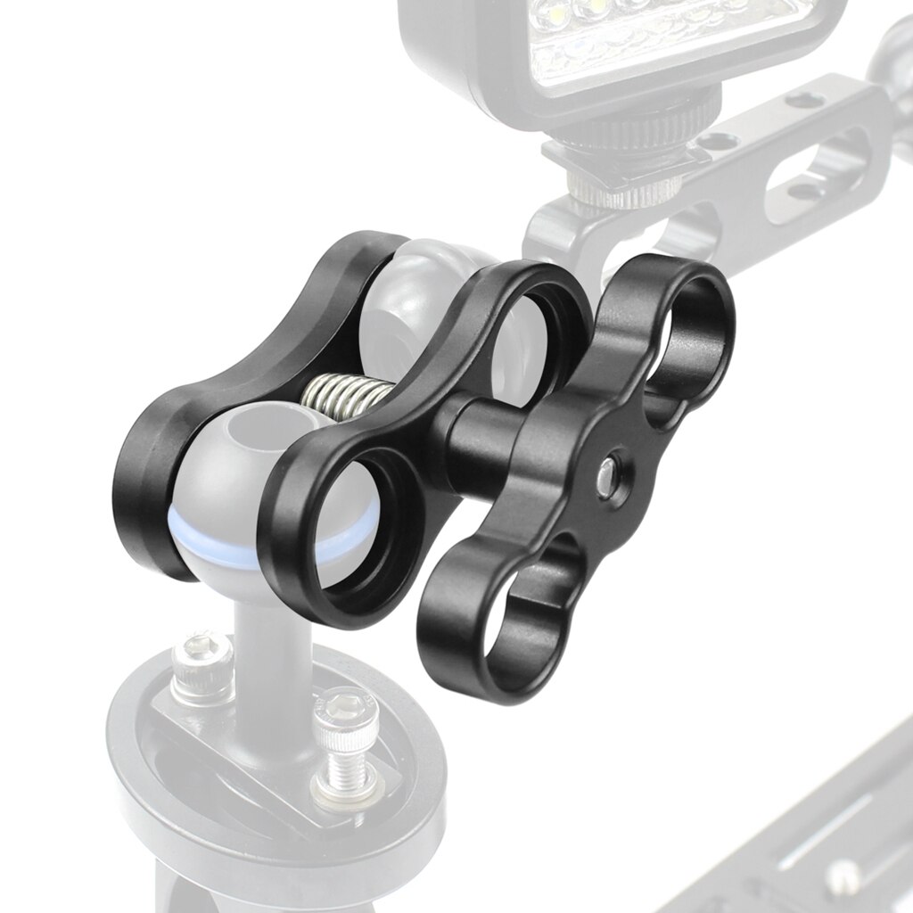 Deluxe Aluminum Alloy Standard Ball Clamp for the 1'' Ball Underwater Light Arm