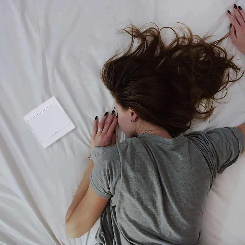 Saful Wireless Self-powered Switch Push Button Remote Control 1 Gang 1 Way Waterproof Intelligent No Battery for Smart Life