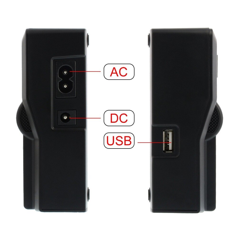 LCD multifunzione Doppio Caricabatteria per Nikon EN-EL9 un D40 D40x D60 D3000 D5000