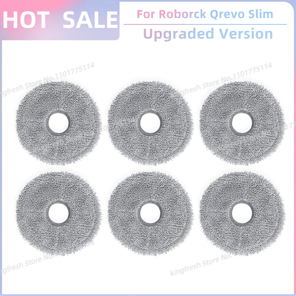 passen Für (Roborock Qrevo schlank) Vakuum Ersatzteile Wichtigsten Rolle Seite Pinsel Hepa-Filter Mopp Tuch Staubbeutel Zubehör: Lavendel