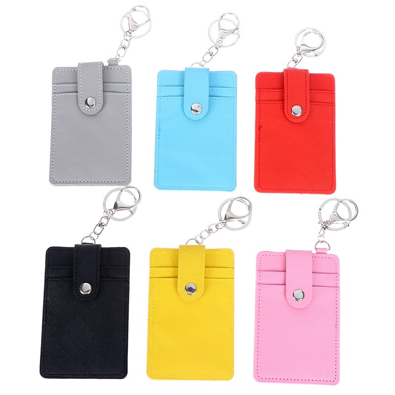 Portadores de identificación tarjetero para tarjetas de crédito bancarias Unisex, PU para tarjetas de visita Funda de cuero, fundas para tarjeta de identificación sin cordón