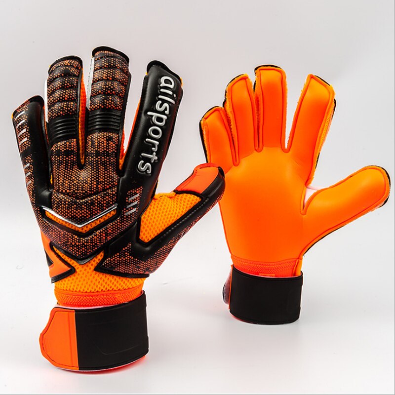 Soccer Goalkeeper Gloves Football Goalie Gloves Goal Keeper Gloves Finger Protection Thickened Latex