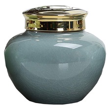 Huisdieren Urn Begrafenis Urn Keramiek Fpr Grote Huisdier Dubbele Cover Seal Waterdicht Voor Een Kleine Hoeveelheid Menselijk As