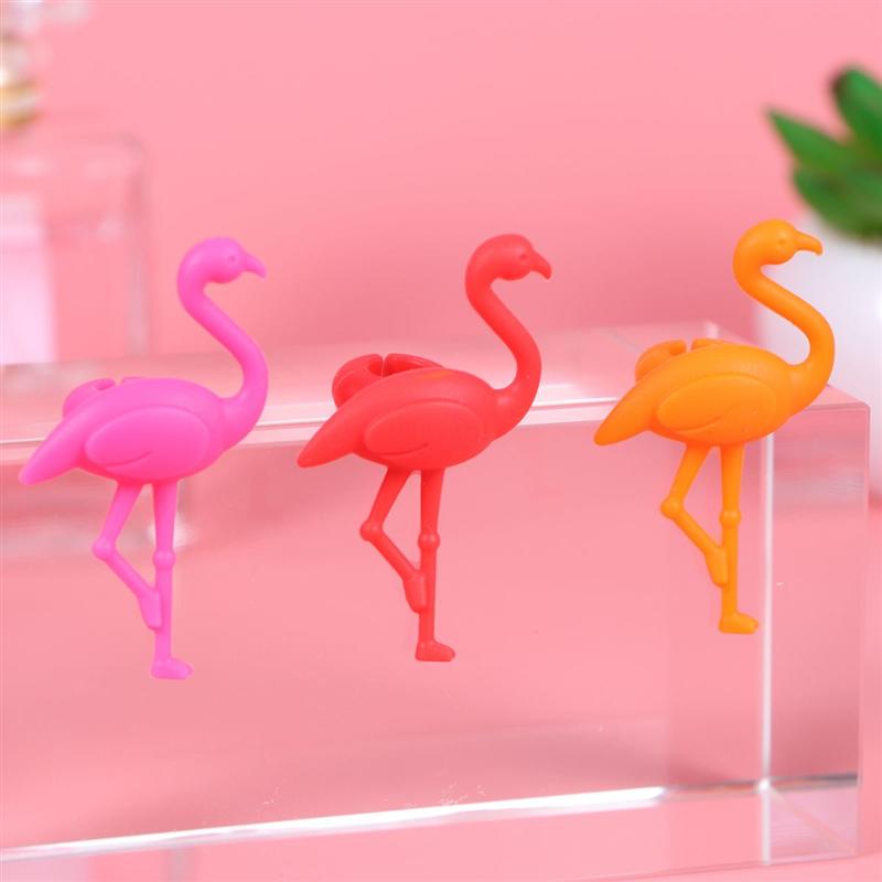 12 stk vinglass markør flamingo drikkebeger identifikasjonsetiketter etiketter skilt til fest hjemme bankett bar