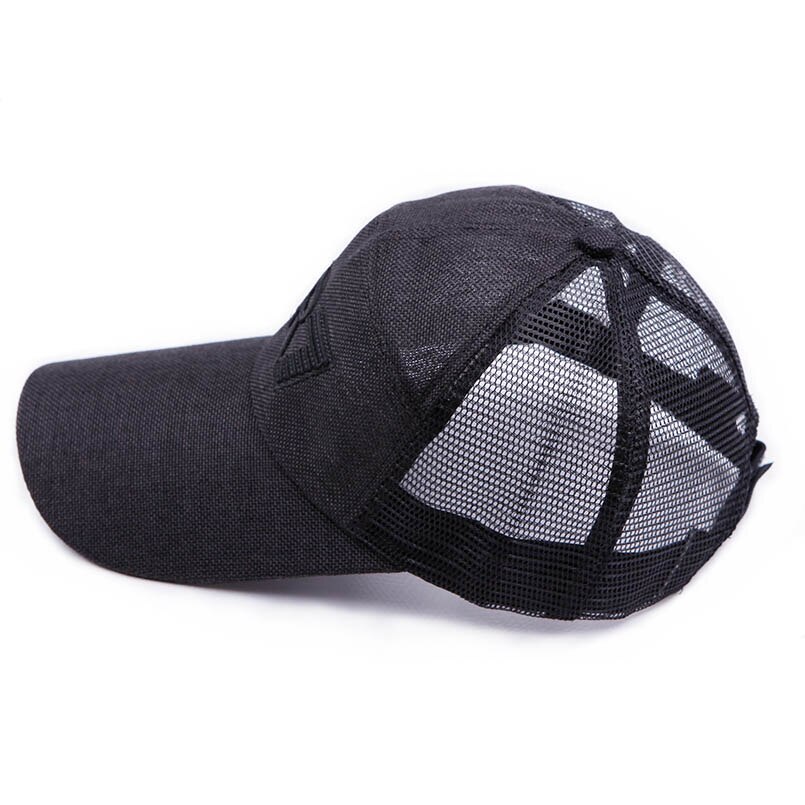 Stijl lente mesh snapback brief baseball pet snel drogende zomer zonnehoed ademende chapeu casual mesh