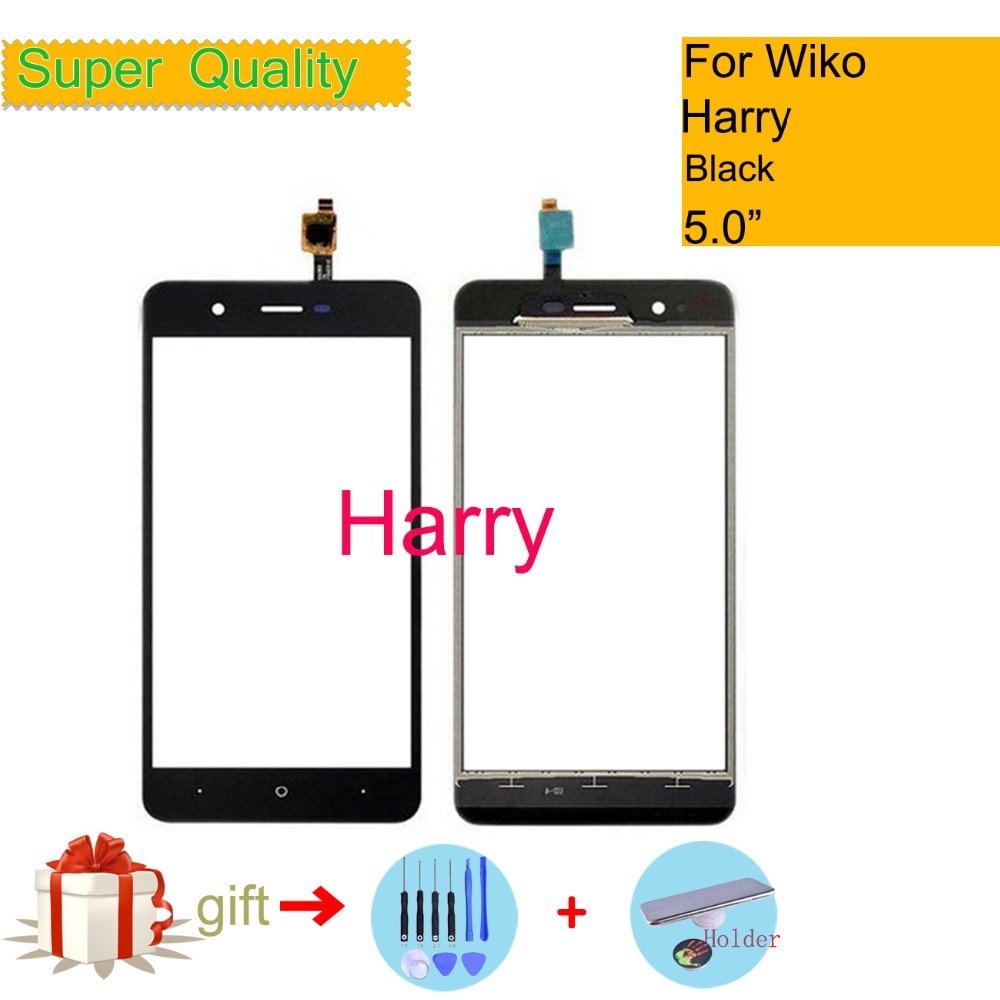 5.0 "Voor Wiko Harry Touch Screen Panel Sensor Digitizer Voor Outer Glas Touchscreen Harry Touch Panel