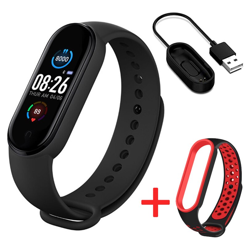 M5 Smart Watch Fitness Bracelet Band Trcker Sport Pedometer Blood Pressure Heart Rate Smarthwatch For Women Men Wristbands: 12