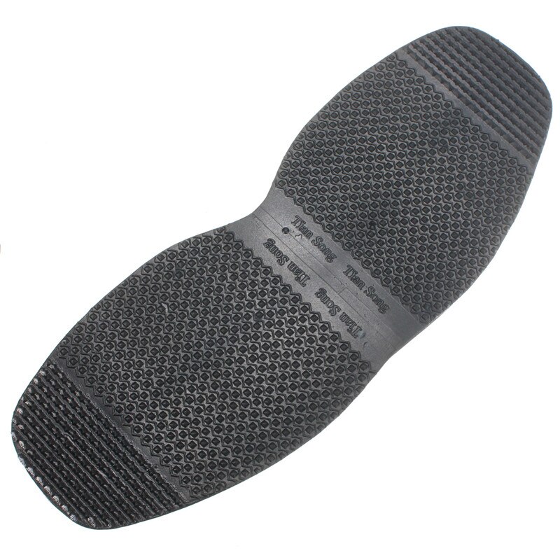 Men DIY Stick On Soles Shoe Repair Pad Black Rubber Anti-slip Shoe Pad Camping Hiking Insoles