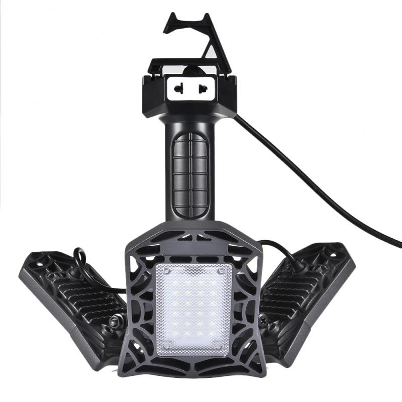 Portable 360° Triple Glow Deformable Garage Light ... – Grandado