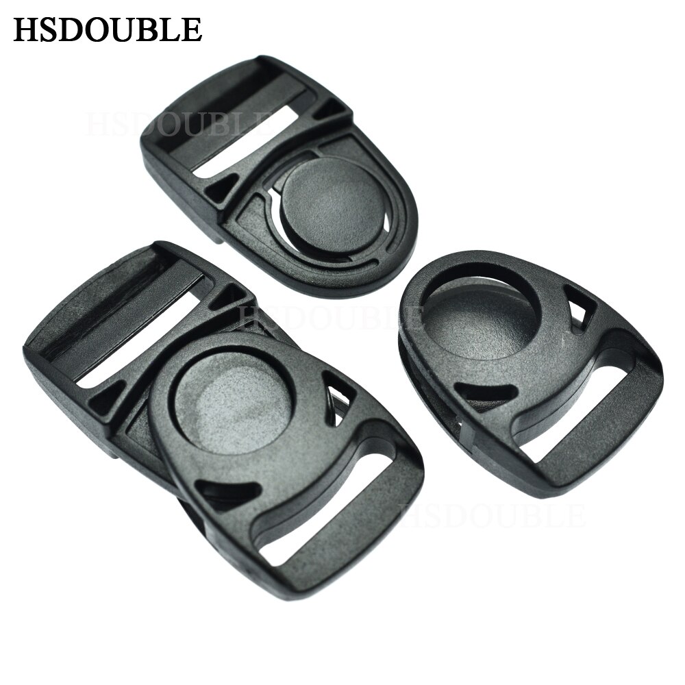 Plastic Side Release Center Buckles Swing Head Swivel style Backpack Straps Webbing 20mm 25mm 32mm 38mm