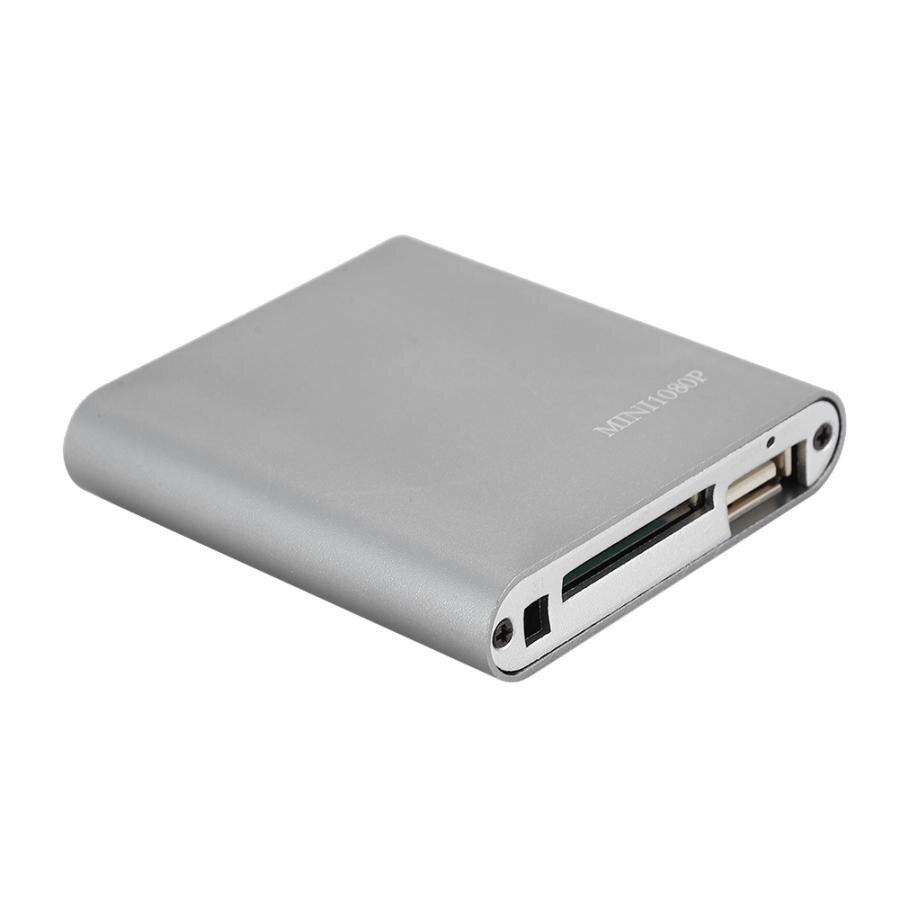 Mini 1080P HDMI Digital Media Player Hard Disk Decoder with Remote Control support for MKV Video and Blu-ray Movies (100-240V)