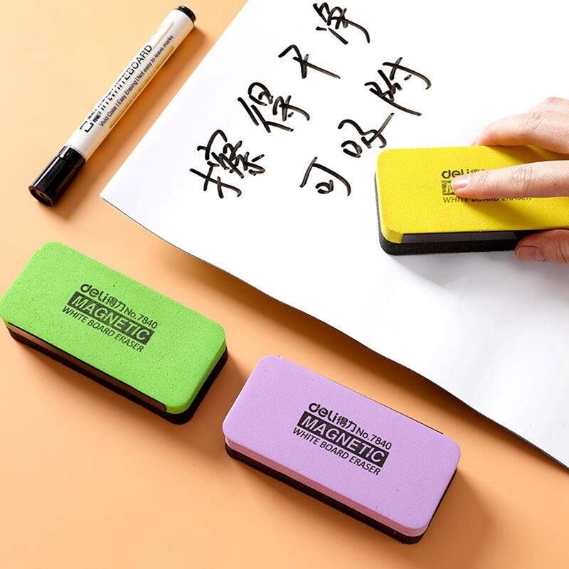 1 Pcs Magnetische White Board Gummen Whiteboard Marker Cleaner School Office Whiteboard Levert 11*5*2.2cm