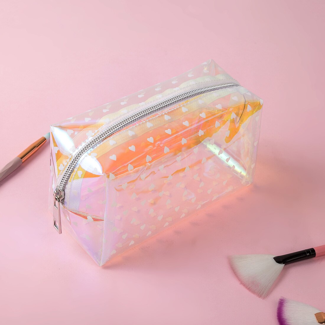 Miyahouse Quicksand maquillage sac Laser Sequin femmes fermeture éclair cosmétique organisateur stockage voyage Portable beauté lavage pochette étui sac