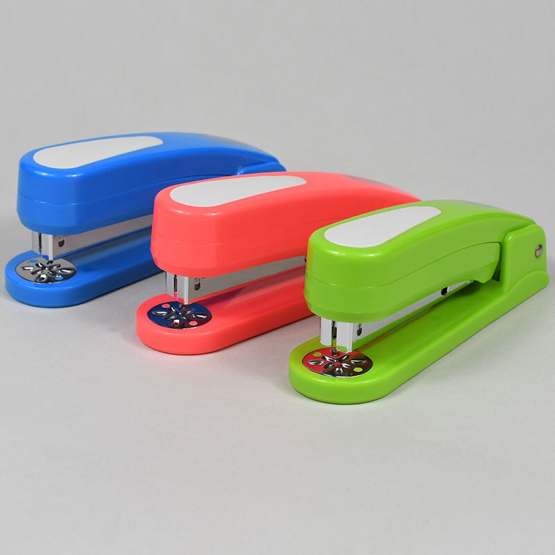 stapler rotated head user friendly fashionable stapler Binding 20 Pages Staples forPaper Binding School OfficeAccessories