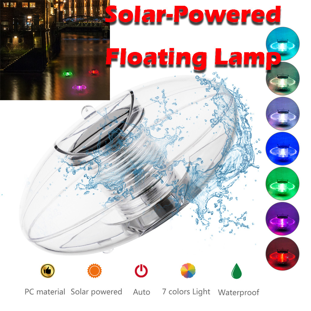 Floating Underwater LED Disco Light Glow Show Swimming Pool Pond Tub Spa Lamp Waterproof Outdoor Party Decorations#30
