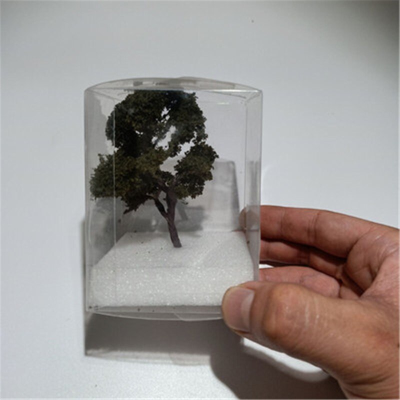 Schaal Architectonisch Model Bomen Railroad Layout Tuin Landschap Landschap Miniaturen Tree Building Kits Speelgoed Voor Kinderen: TS003 10cm