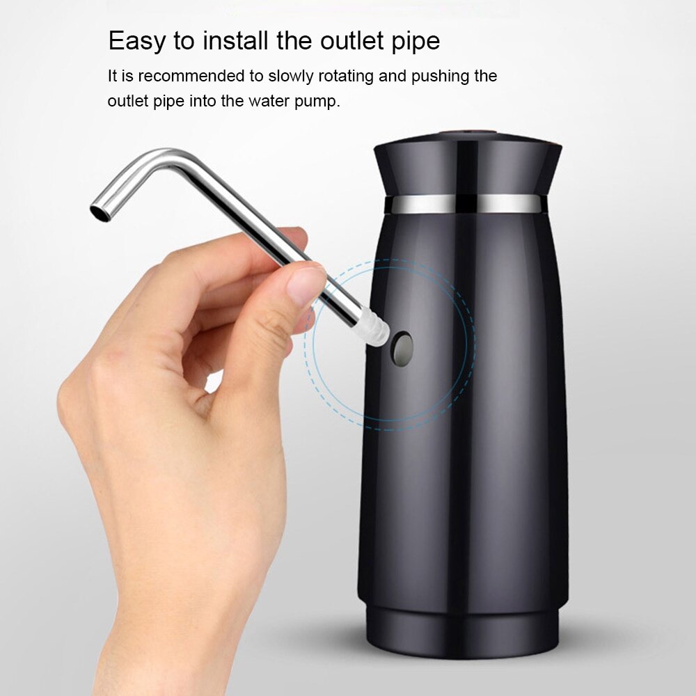 USB Oplaadbare Draagbare Elektrische Waterpomp Dispenser Gallon Drinking Fles Automatische Schakelaar Waterpomp Machine
