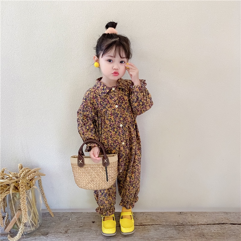 Meisjes Herfst Kinderen Mode Online Rood Een Stuk Meisje Lente En Herfst Mode Kinderen kleding: YELLOW / 24M